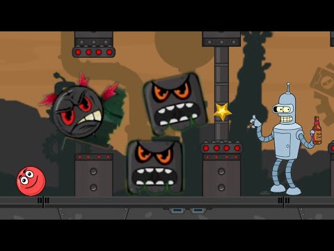 Red Ball Roll 2 - Similar Game like Red Ball ( No commentary Gameplay)