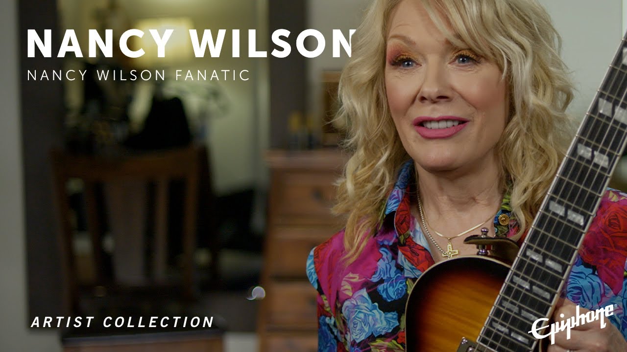 Epiphone | Nancy Wilson Fanatic Signature Model - YouTube