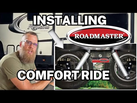 Roadmaster Slipper Spring Shock System Install on our RV | Best RV Suspension Upgrade