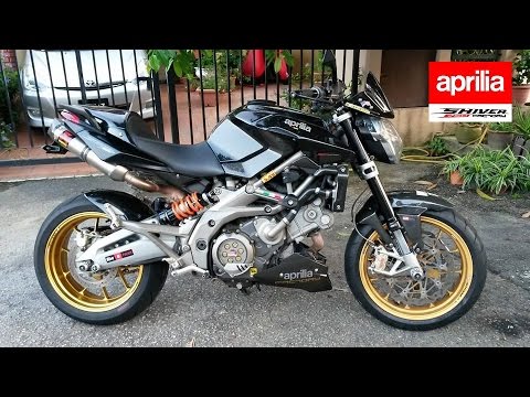 Aprilia Shiver 750 Factory APRC with Akrapovič Exhaust, Decat, CF - Close-up, Startup & Revs! ★★★★★