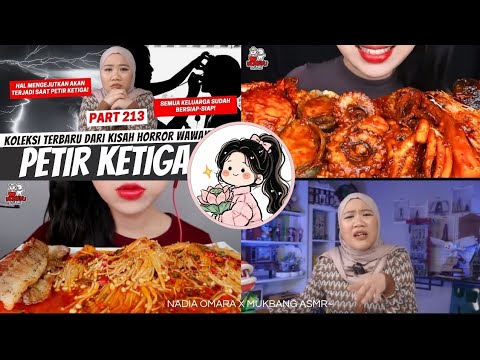 NADIA OMARA X MUKBANG ASMR|| PETIR KETIGA⚡⛈️🌩️