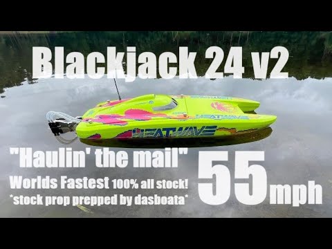 Blackjack 24v2 Haulin' the mail 55mph 100% all stock (WR) Stock prop prepped by dasboata!