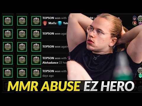 Topson 85% winrate hero this week - 20 games 1 week