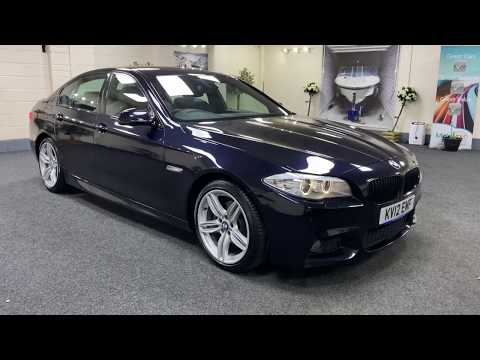 2012 BMW 520d M Sport In Carbon Black And Big Specification For Sale In Cardiff