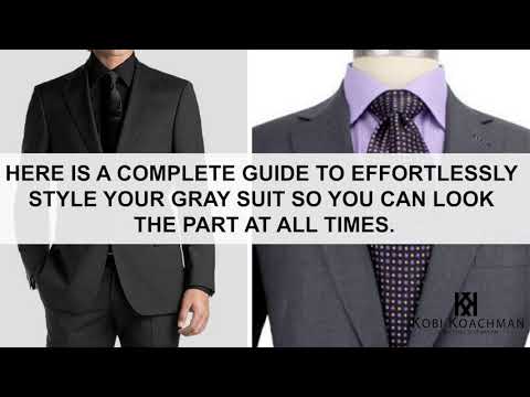 What Color Shoes to Wear with a Grey Suit: A Style Guide