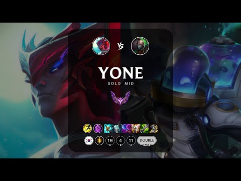 Yone Mid vs Singed - KR Master Patch 13.11