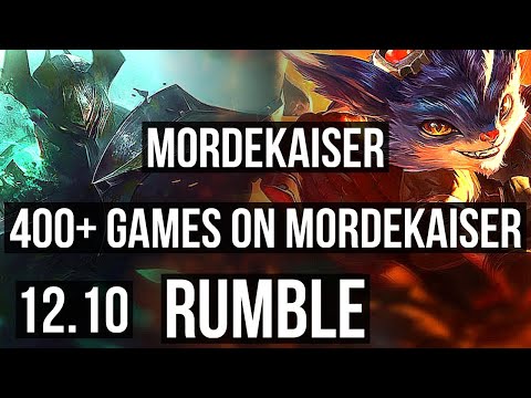 MORDE vs RUMBLE (JNG) | 7/3/12, 400+ games | EUW Master | 12.10