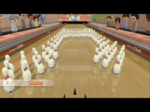 Wii Sports Club - 100 Pin Pro Bowling Platinum Medal (2100 Points)