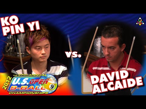 KO PIN YI vs DAVID ALCAIDE - 2012 US Open 9-Ball Championship