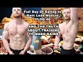 FULL DAY OF EATING TO GAIN LEAN MUSCLE - The Truth about training to make gains - VLOG 48