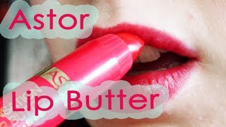 ASTOR SOFT SENSATION LIPCOLOR BUTTER + Lipswatch | Erdbeerliese