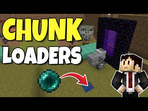 BEST Chunk Loader for Java Minecraft EXPLAINED - Keep Farms Running While You're AFK!