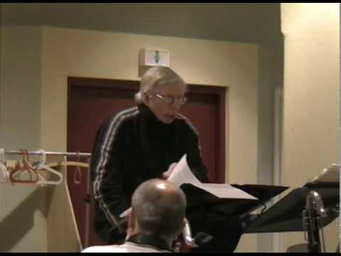 Bob Brookmeyer's New Art Orchestra Rehearsal Part 2