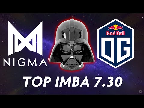 OG and Nigma show TOP IMBA of 7.30 — Broken Item