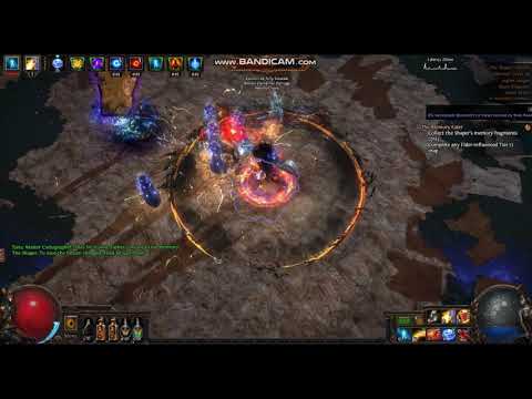 PoE 3.7  Shaper kill [Divine ire Totems]