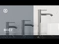 Купить Скрытый душевой набор Kludi Bozz тропический душ 250мм черный матовый 386433976NO система комплектом в Киеве vannaja.kiev.ua