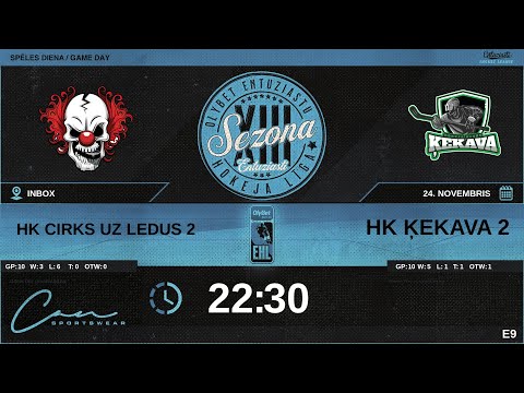 2023 11 24 HK Cirks Uz Ledus 2 (CR2) - HK Ķekava 2 (KE2)
