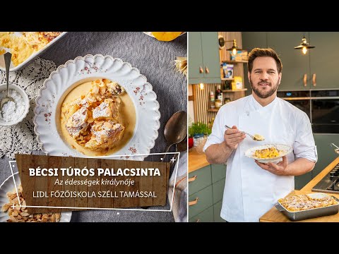 Túró 2. | Bécsi túrós palacsinta recept - Az édességek királynője | Lidl Főzőiskola Széll Tamással