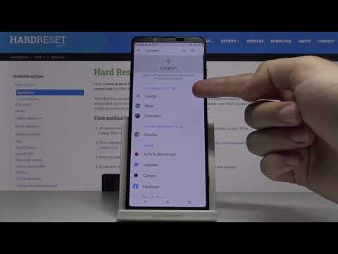 How to Enter App Permissions in SONY Xperia II – Find App Permissions Section