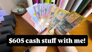 $605 July 2026 Week 2 | Cash Stuffing | Budget with Vee
