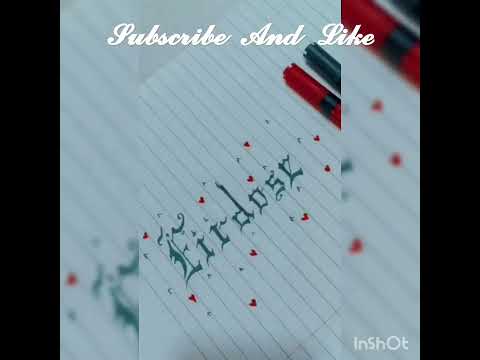 Firdose #calligraphyart #handwriting #tranding