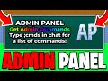 What Does ADMIN PANEL DO In Steal A Brainrot ALL ADMIN COMMANDS Roblox