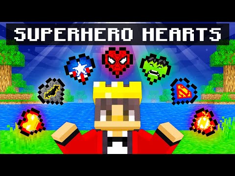 Mongo has SUPERHERO Hearts in Minecraft!