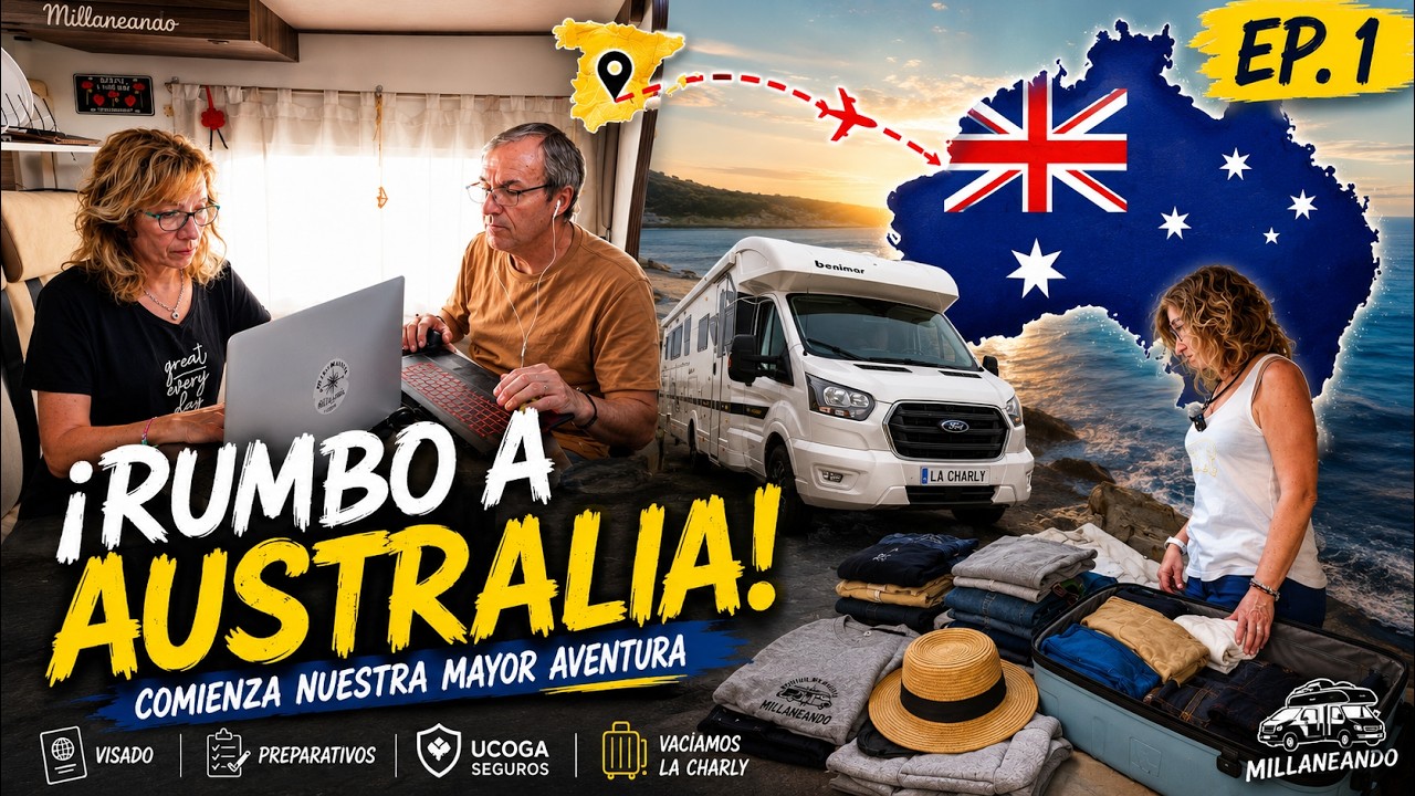 🇦🇺 AUSTRALIA: ¡EMPIEZA NUESTRA AVENTURA! | Millaneando por Australia 🚐