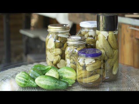 Sådan laver man syltede agurker