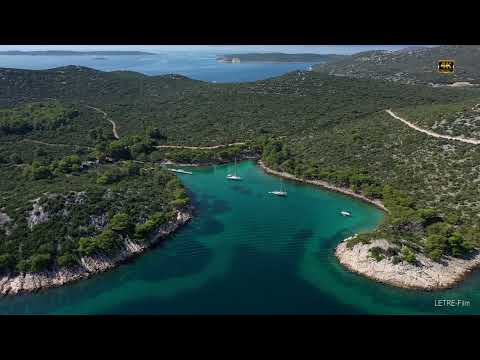 Insel Rab eine Perle im Adriatische Meer Kroatiens 4K UHD