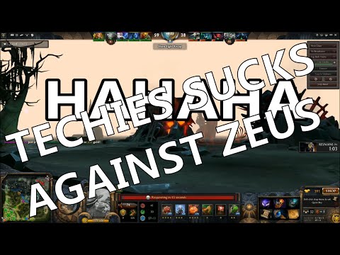 DOTA 2 - Techies suck against Zeus
