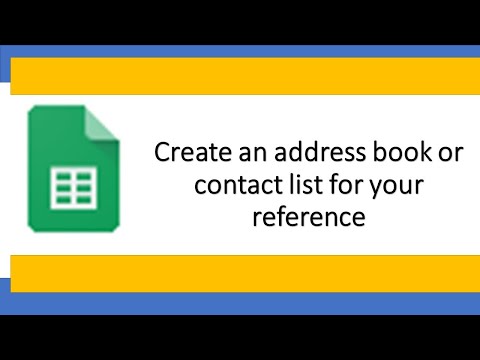 YouTube video about: Hur skiljer sig kontaktlistor från en adressbok?