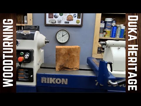 Woodturning - Figured Hard Maple Bowl