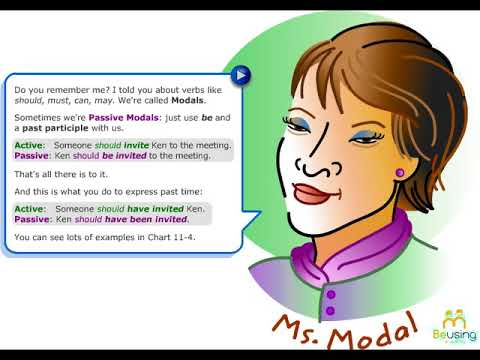 UUEGi 11 4 The passive form of modals and phrasal modals