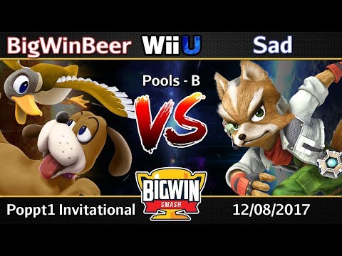 Poppt1 Invitational - BigWinBeer (Duck Hunt Duo) v Sad (Fox)