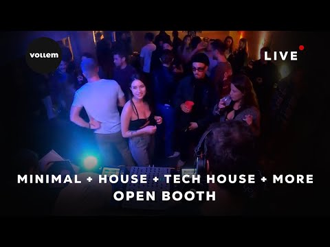 Open Booth | Minimal + House + Tech House & Más | Vollem Live DJ Set (Vol. 33) Birthday Session