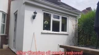 Album cover: Rendering and stonework cleaning (softwashing)