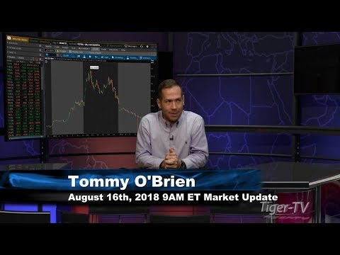 August 16th 9AM ET Market Update with Tommy O'Brien on TFNN