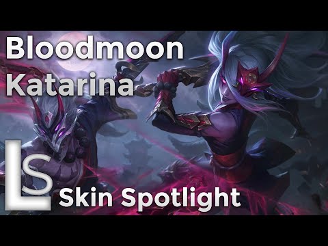 Blood Moon Katarina - Skin Spotlight - Blood Moon Collection - League of Legends - Patch 10.13.1