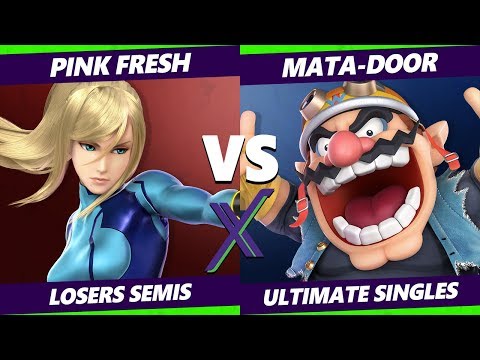 Smash Ultimate Tournament - Pink Fresh (ZSS) Vs. Mata-Door (Wario) S@X 321 SSBU Losers Semis