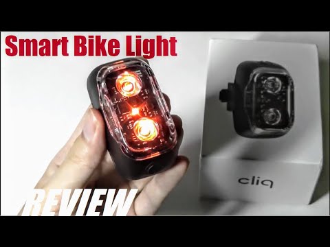 REVIEW: CLIQ Smart Bicycle Taillight - App Controlled, Anti-Theft, Bike Brake Light!