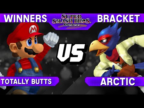 Smash Melee - totally butts (Mario) vs Arctic (Falco) - S@LT 209 Winners Bracket