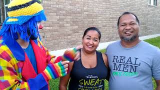 Payaso Pikorete Muñequita Pompita Cumpleaños Adrian Killeen TX Testimonio Review