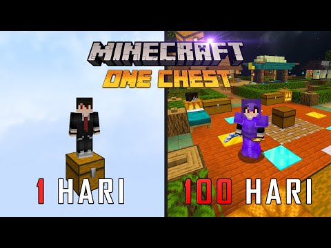 100 Hari Minecraft Tapi Cuma 1 Chest