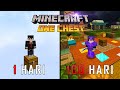 100 Hari Minecraft Tapi Cuma 1 Chest