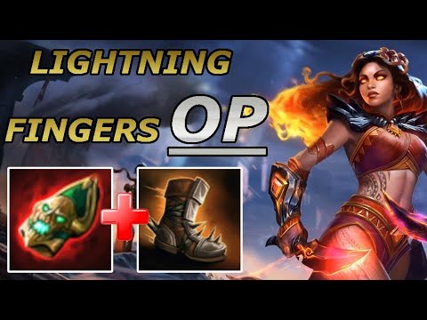 LIGHTINING FINGERS FEEL SO STRONG (A-Z Pele) - Season 8 Masters Ranked 1v1 Duel - SMITE