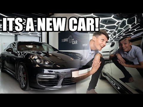 The Porsche Panamera GTS gets transformed | This is how you detail a car.