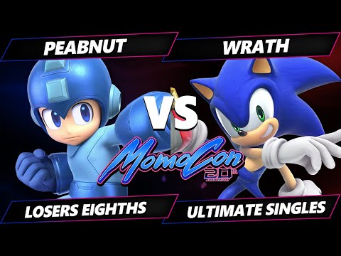 MomoCon 2025 TOP 8 - Peabnut (Mega Man) Vs. Wrath (Sonic) Smash Ultimate - SSBU