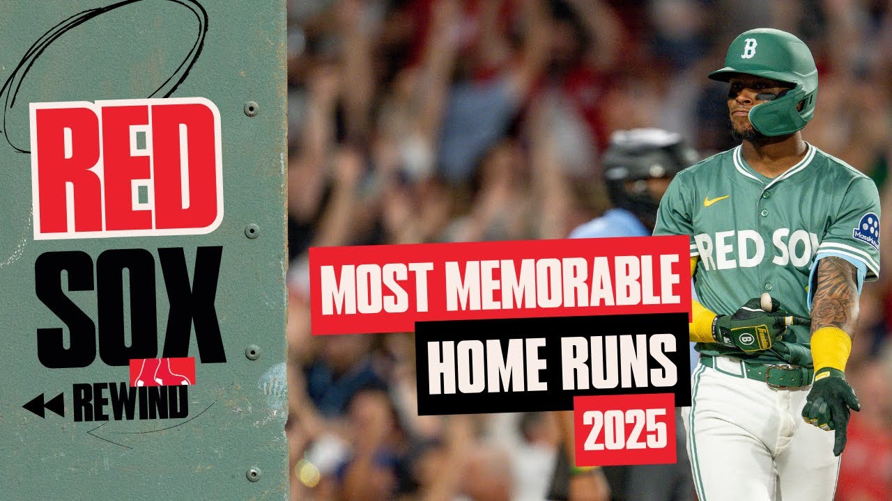 MOST MEMORABLE Home Runs from 2025 | Red Sox Rewind