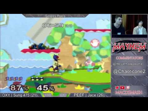 Mayhem June 2015 Pools: Jace (Falcon) vs OXY | Sung 475 (Falco)